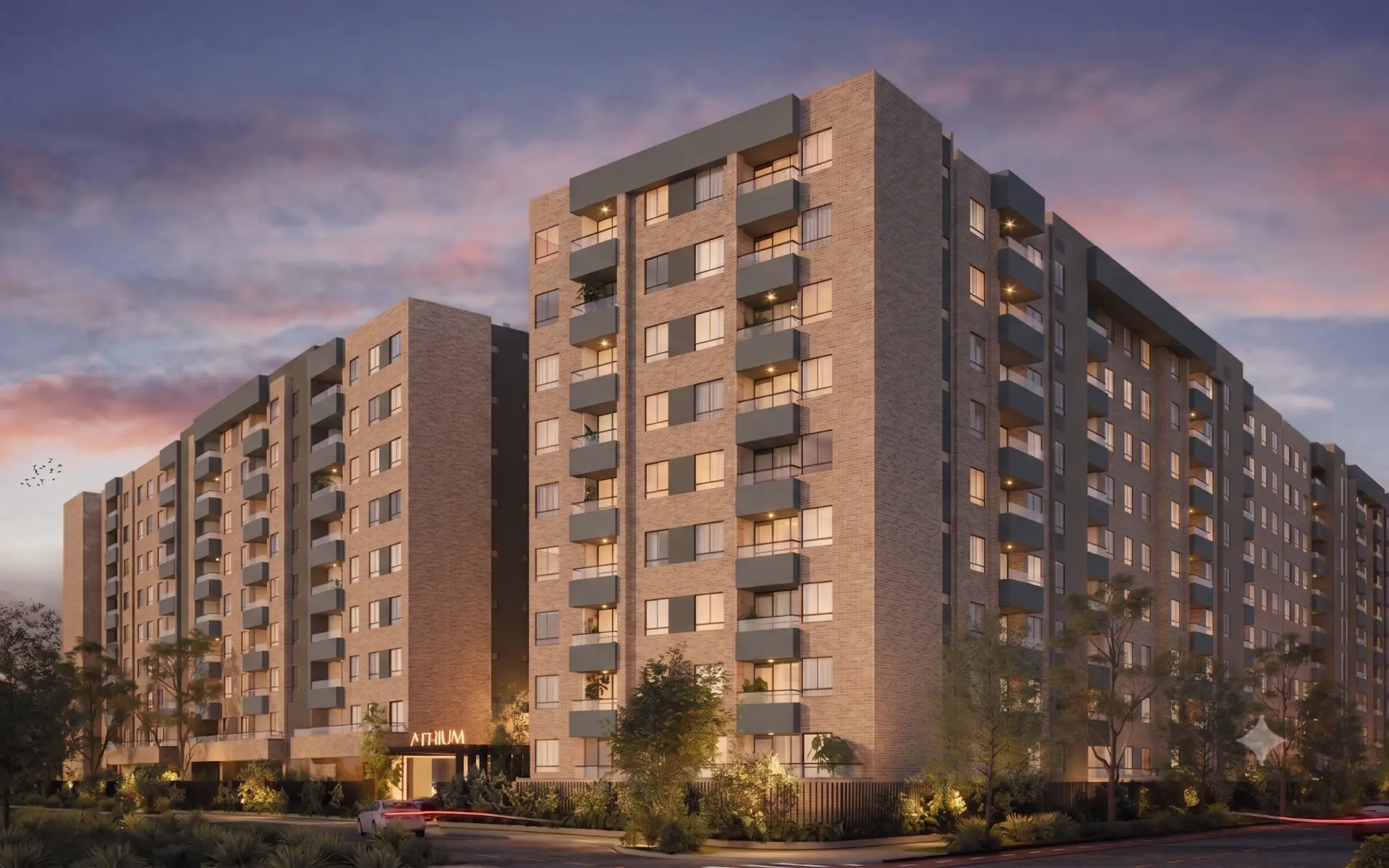Fachada — Atrium Bulevar Residencial