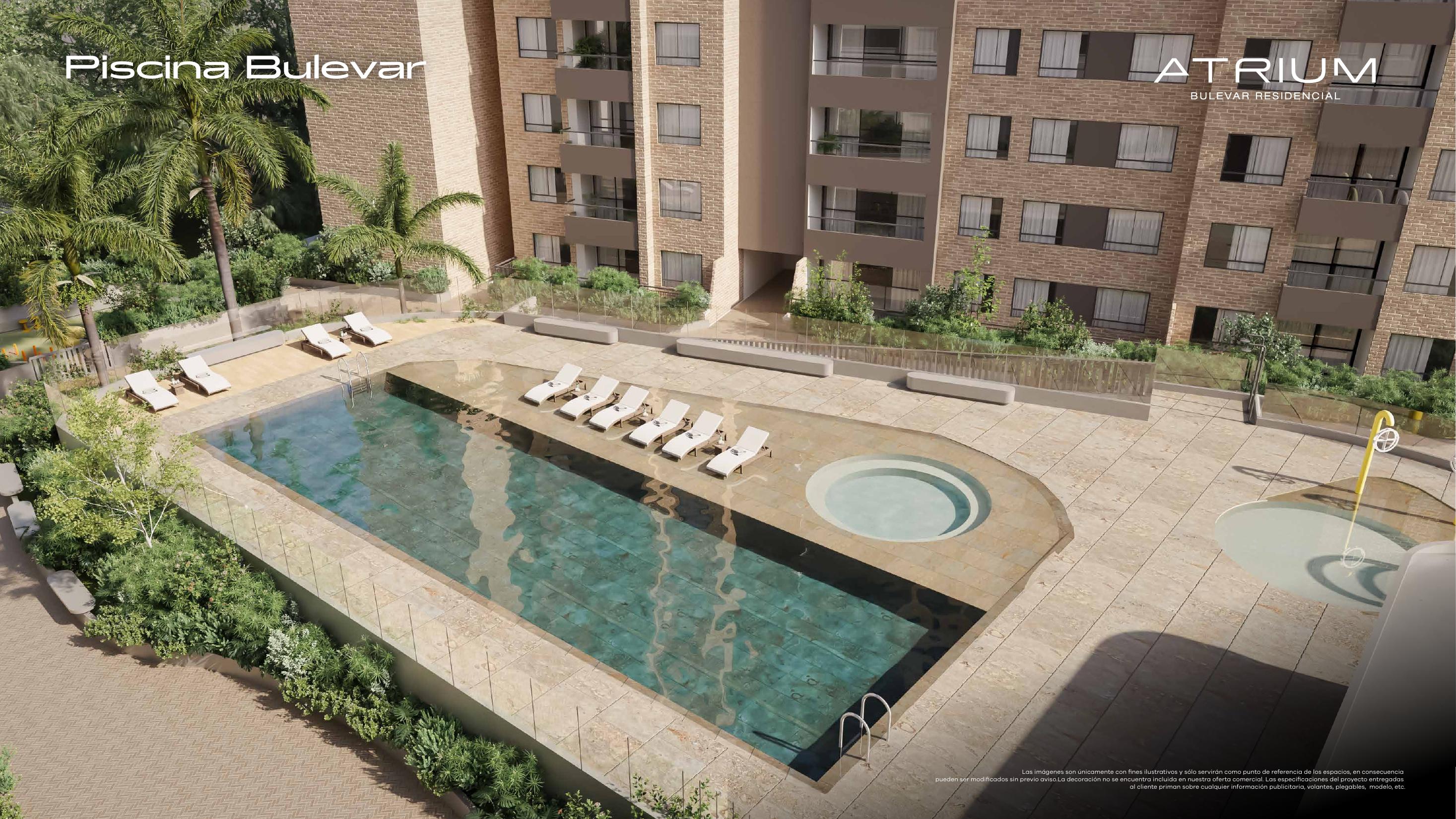 Piscina Bulevar — Atrium Bulevar Residencial