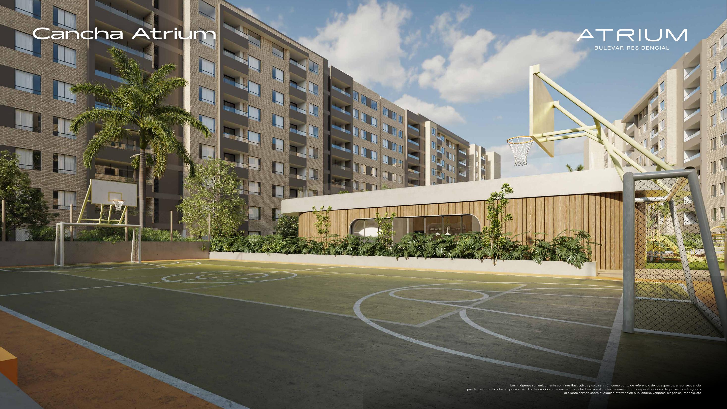 Cancha Atrium — Atrium Bulevar Residencial