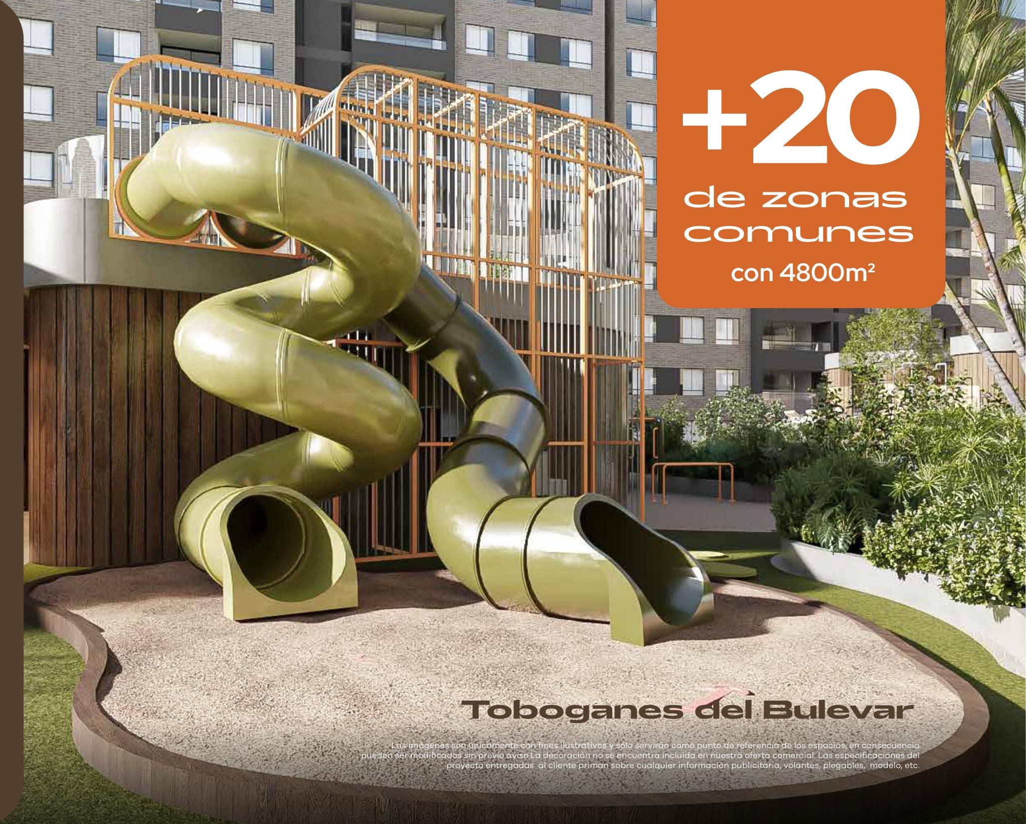 Toboganes del Bulevar — Atrium Bulevar Residencial